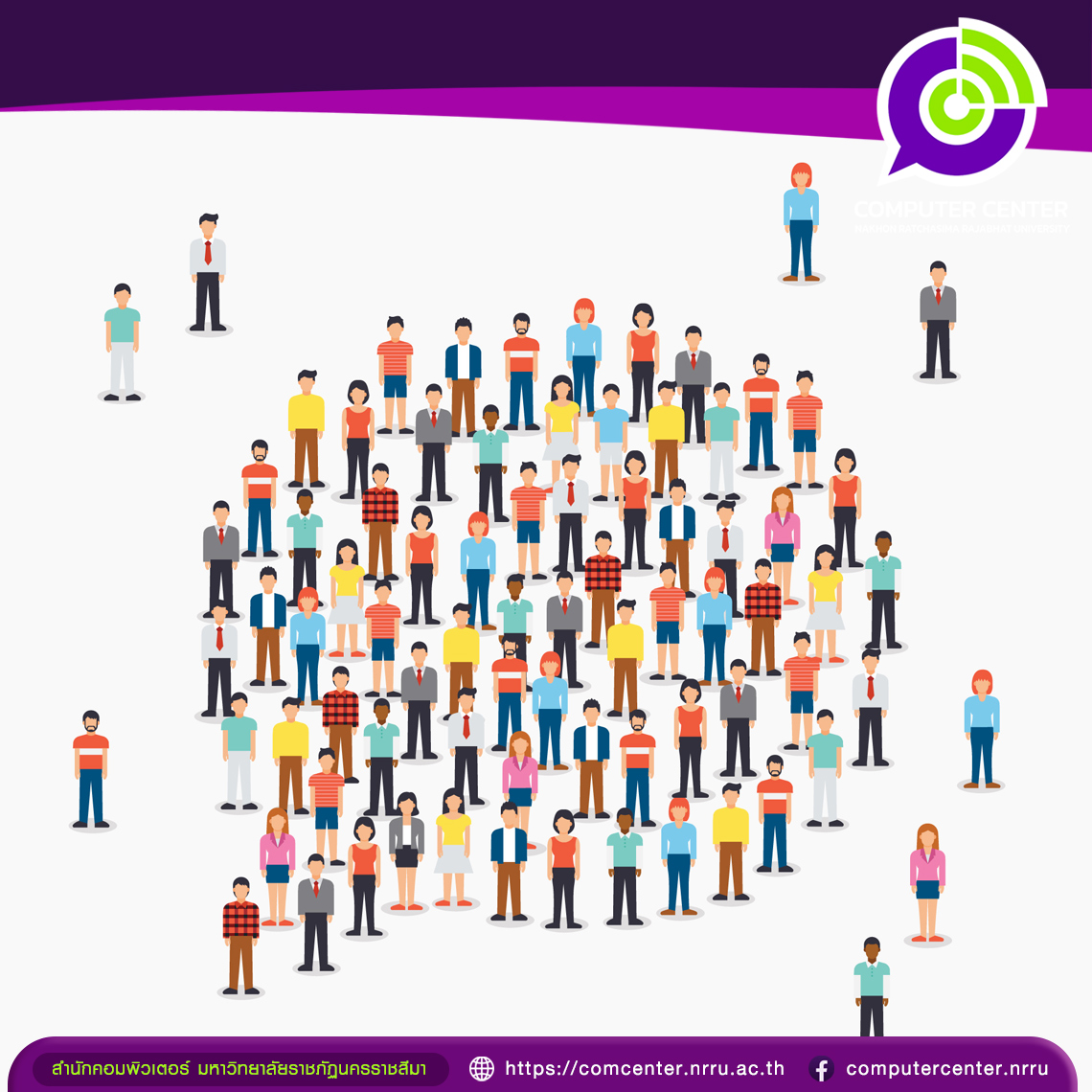 ประกาศมหาวิทยาลัยราชภัฏนครราชสีมา เรื่อง ช่องทางอิเล็กทรอนิกส์สำหรับติดต่อมหาวิทยาลัยราชภัฏนครราชสีมา พ.ศ.2566